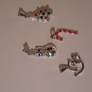 Christmas Necklace Charm Bundle
